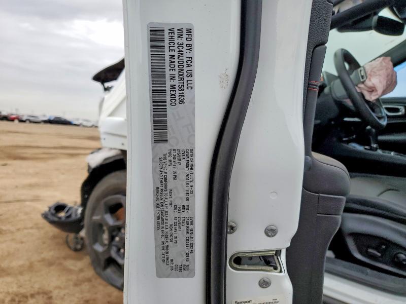 59673826 :رقم المزاد ، 3C4NJDDNXRT581636 vin ، 2024 Jeep Compass مزاد بيع