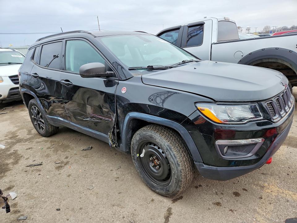 2018 Jeep Compass მანქანა იყიდება აუქციონზე, vin: 3C4NJDDB1JT485839, აუქციონის ნომერი: 77017685