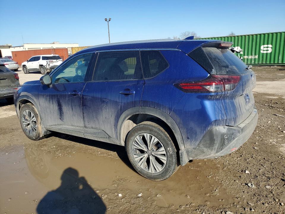 76589805 :رقم المزاد ، 5N1AT3BB0MC850383 vin ، 2021 Nissan Rogue مزاد بيع