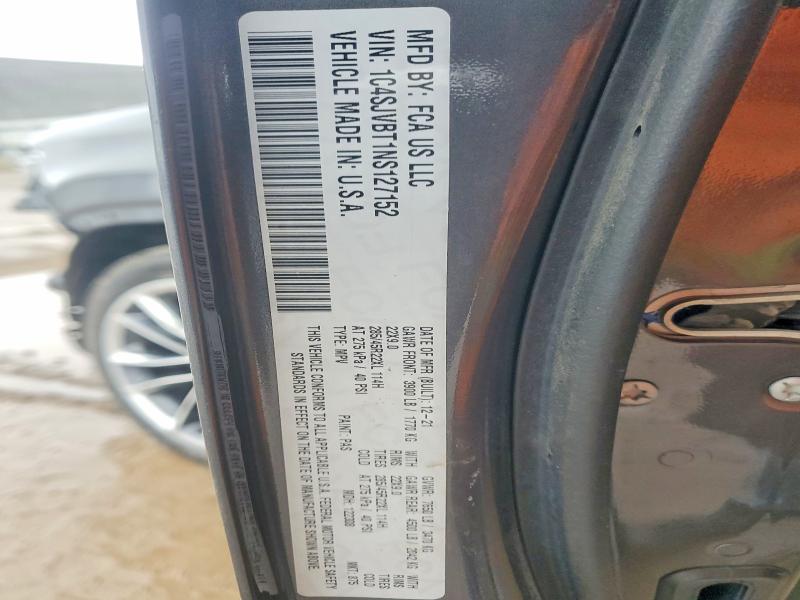 Aukcja sprzedaży 2022 Jeep Wagoneer, vin: 1C4SJVBT1NS127152, numer aukcji: 78145575
