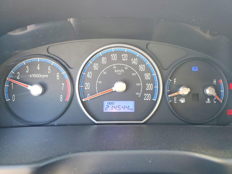 2009 Hyundai Santa Fe G მანქანა იყიდება აუქციონზე, vin: 5NMSG13D79H289710, აუქციონის ნომერი: 77129435