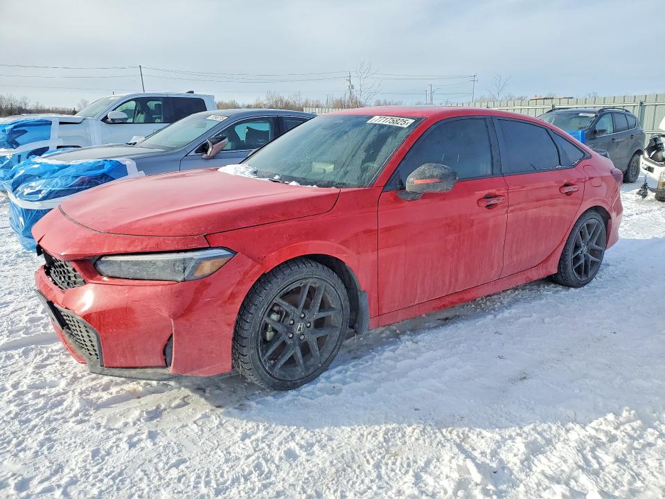 Auction sale of the 2025 Honda Civic, vin: 2HGFE4F86SH012993, lot number: 77175825
