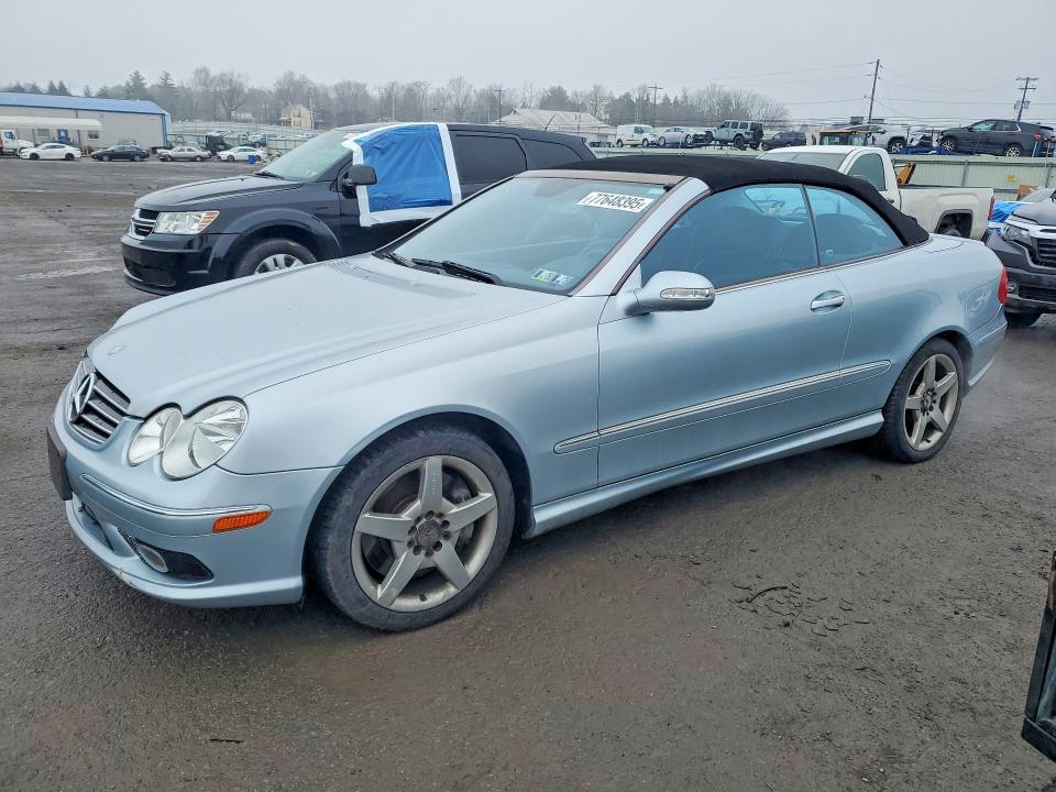 2005 Mercedes-benz Clk მანქანა იყიდება აუქციონზე, vin: WDBTK75G45T047624, აუქციონის ნომერი: 49543226