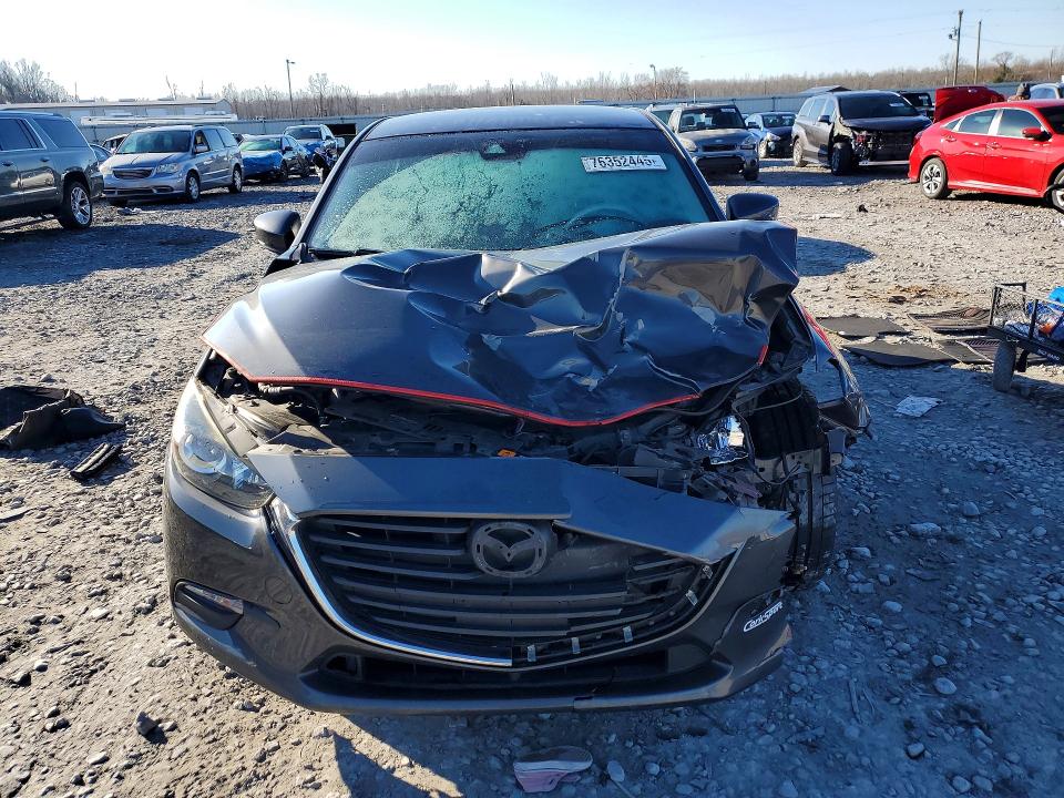 76352445 :رقم المزاد ، 3MZBN1L37JM159647 vin ، 2018 Mazda 3 مزاد بيع