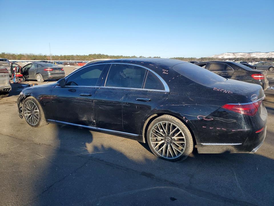 2021 Mercedes-benz S მანქანა იყიდება აუქციონზე, vin: W1K6G7GB0MA055625, აუქციონის ნომერი: 75798755