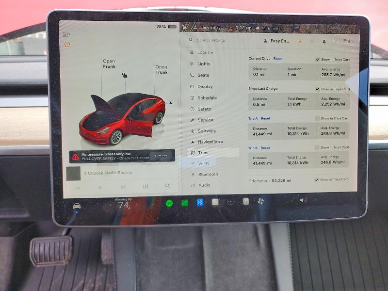 78346895 :رقم المزاد ، 5YJ3E1EA7NF192029 vin ، 2022 Tesla Model 3 مزاد بيع