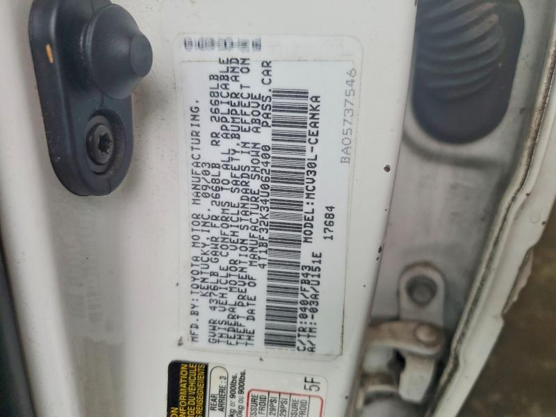 78858335 :رقم المزاد ، 4T1BF32K34U062400 vin ، 2004 Toyota Camry مزاد بيع