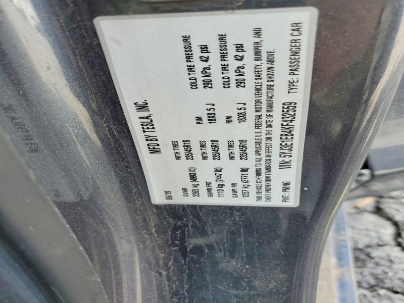 Продаж на аукціоні авто 2019 Tesla Model 3, vin: 5YJ3E1EB4KF432559, номер лоту: 78342025