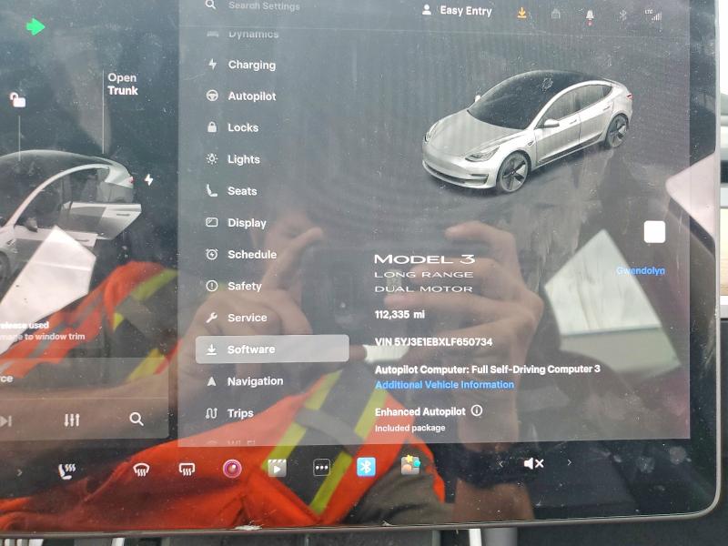 Продаж на аукціоні авто 2020 Tesla Model 3, vin: 5YJ3E1EBXLF650734, номер лоту: 77557205