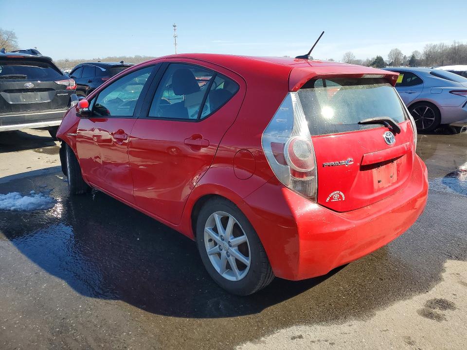 2012 Toyota Prius C მანქანა იყიდება აუქციონზე, vin: JTDKDTB32C1016611, აუქციონის ნომერი: 78504755