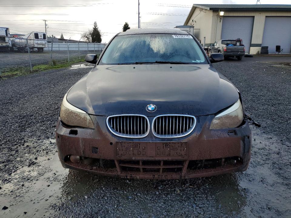 2007 Bmw 530 მანქანა იყიდება აუქციონზე, vin: WBANE73567CM57778, აუქციონის ნომერი: 62832256