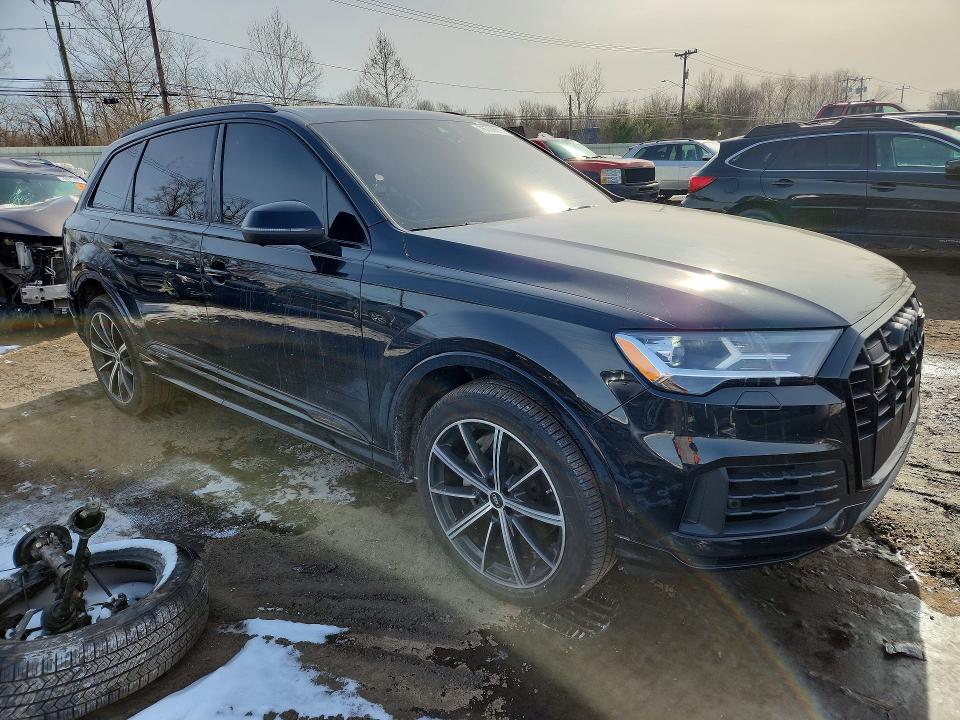 2022 Audi Q7 მანქანა იყიდება აუქციონზე, vin: WA1LXBF7XND008691, აუქციონის ნომერი: 76709675