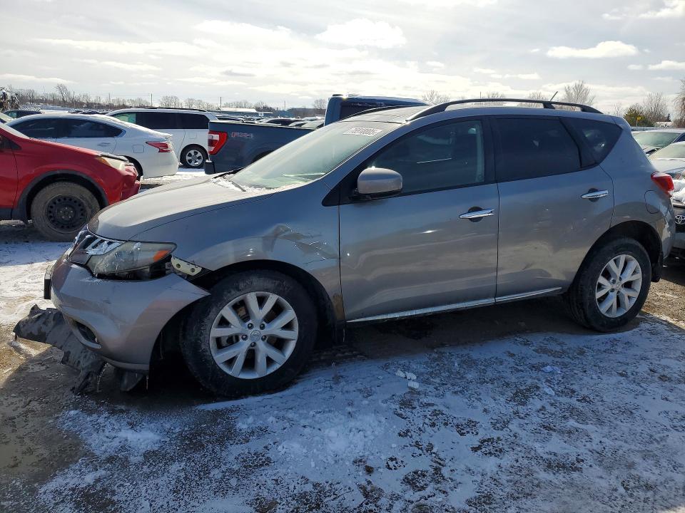 Auction sale of the 2012 Nissan Murano, vin: JN8AZ1MW5CW201350, lot number: 75918805