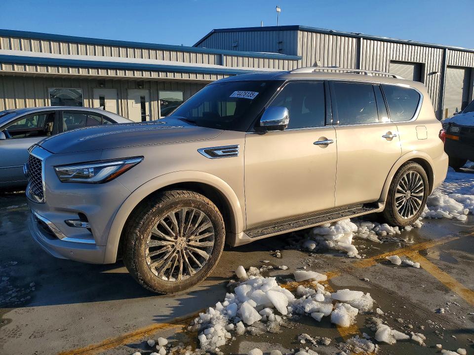 74476135 :رقم المزاد ، JN8AZ2BF1R9765576 vin ، 2024 Infiniti Qx80 مزاد بيع