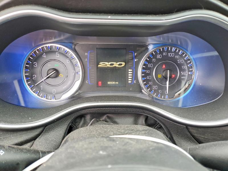Продажа на аукционе авто 2016 Chrysler 200, vin: 1C3CCCAG7GN148407, номер лота: 75299475