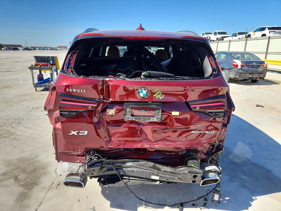 75807755 :رقم المزاد ، 5UX43DP04R9T66332 vin ، 2024 Bmw X3 مزاد بيع