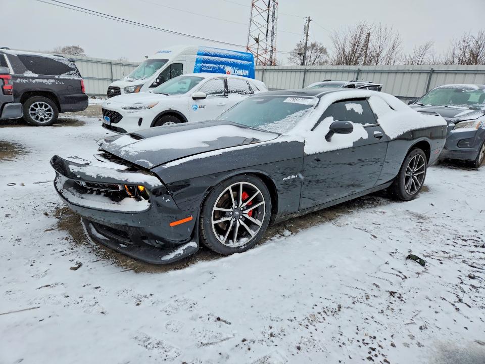 77954905 :رقم المزاد ، 2C3CDZBT1NH223488 vin ، 2022 Dodge Challenger مزاد بيع
