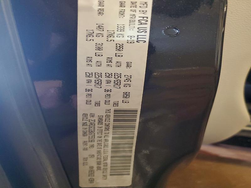 78427655 :رقم المزاد ، 2C4RDGCG9KR755198 vin ، 2019 Dodge Grand Caravan مزاد بيع