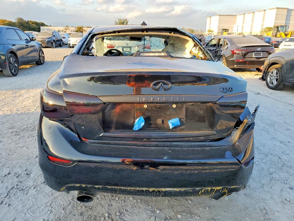 77196075 :رقم المزاد ، JN1CV7AR1GM252916 vin ، 2016 Infiniti Q50 Base مزاد بيع