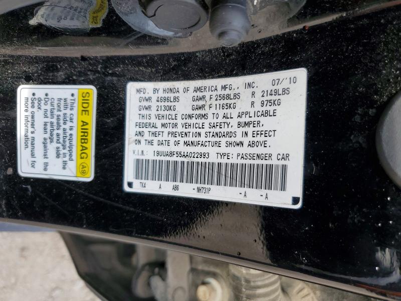 Продажа на аукционе авто 2010 Acura Tl, vin: 19UUA8F55AA022993, номер лота: 78151625
