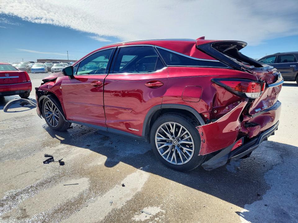 Продажа на аукционе авто 2020 Lexus Rx 450h, vin: 2T2YGMDA0LC053327, номер лота: 77595315