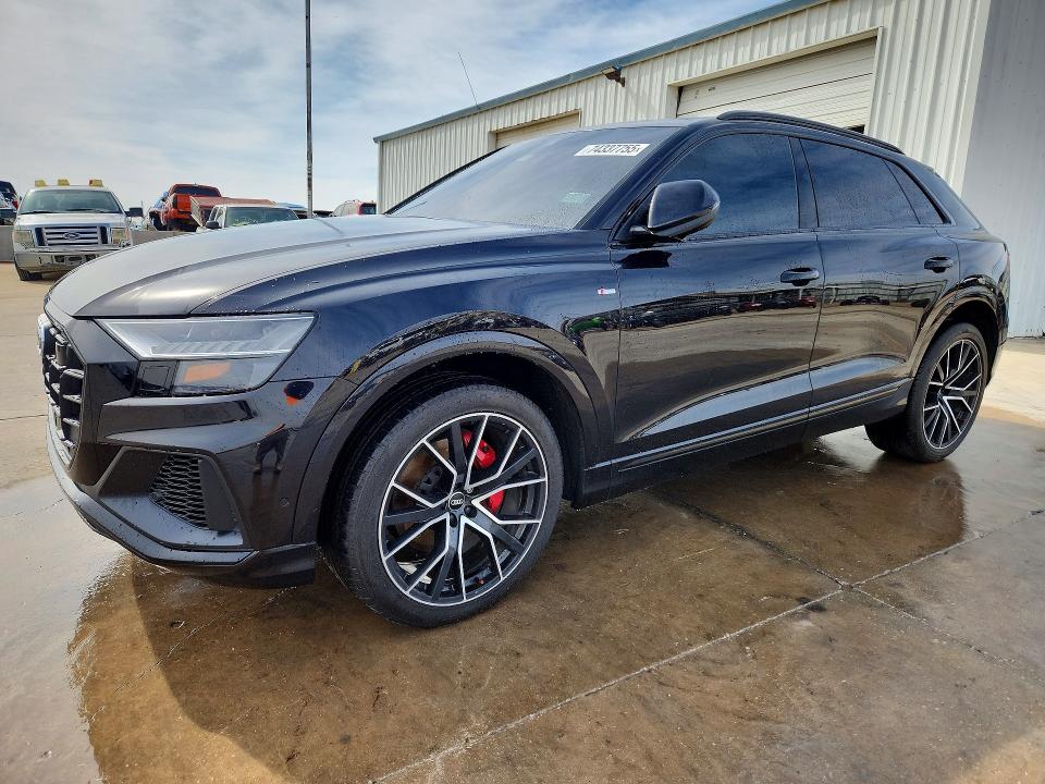 74337755 :رقم المزاد ، WA1FVAF10KD043471 vin ، 2019 Audi Q8 مزاد بيع