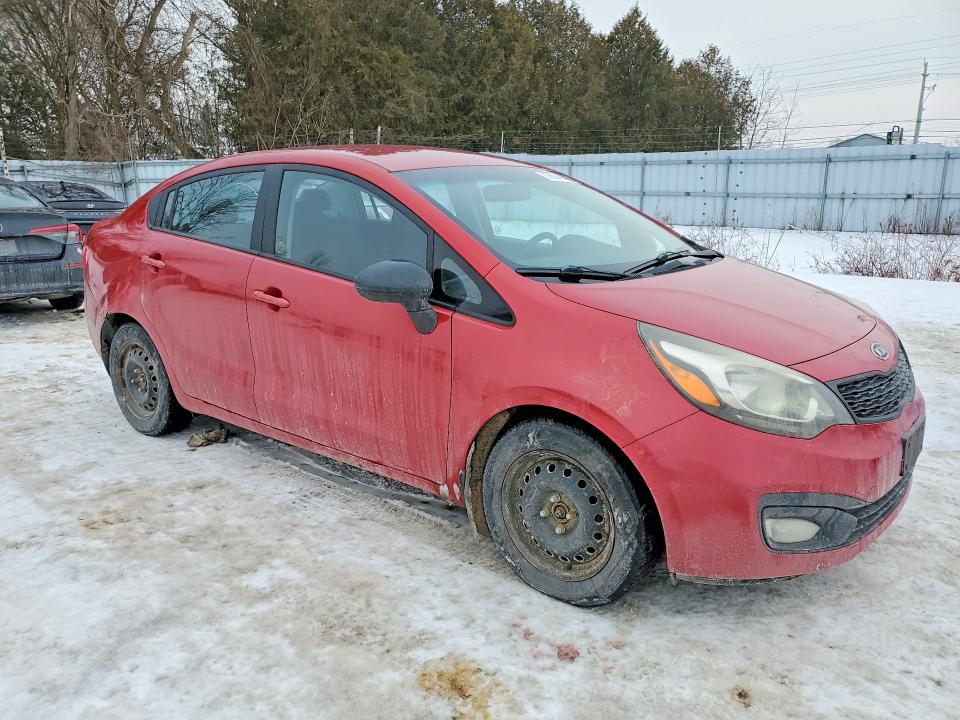 2013 Kia Rio Lx მანქანა იყიდება აუქციონზე, vin: KNADM4A30D6121830, აუქციონის ნომერი: 76949685