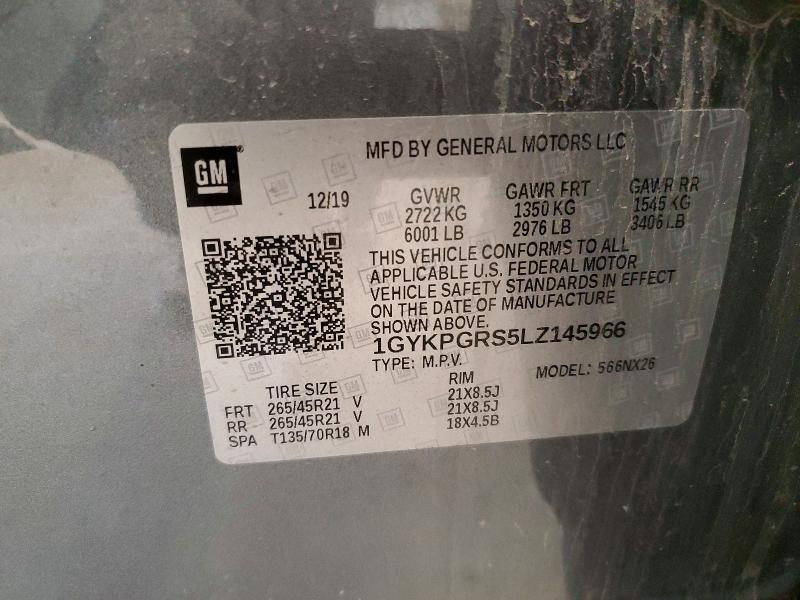 Продажа на аукционе авто 2020 Cadillac Xt6, vin: 1GYKPGRS5LZ145966, номер лота: 79292075