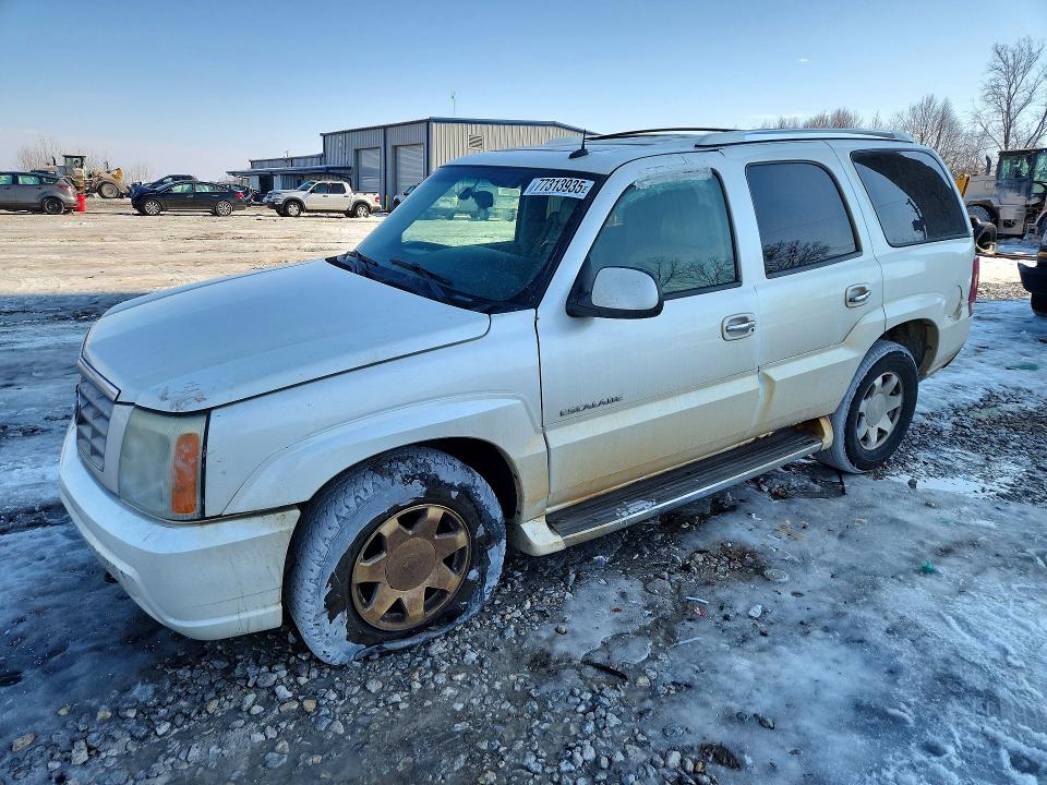 Aukcja sprzedaży 2002 Cadillac Escalade, vin: 1GYEK63N32R291841, numer aukcji: 77313935