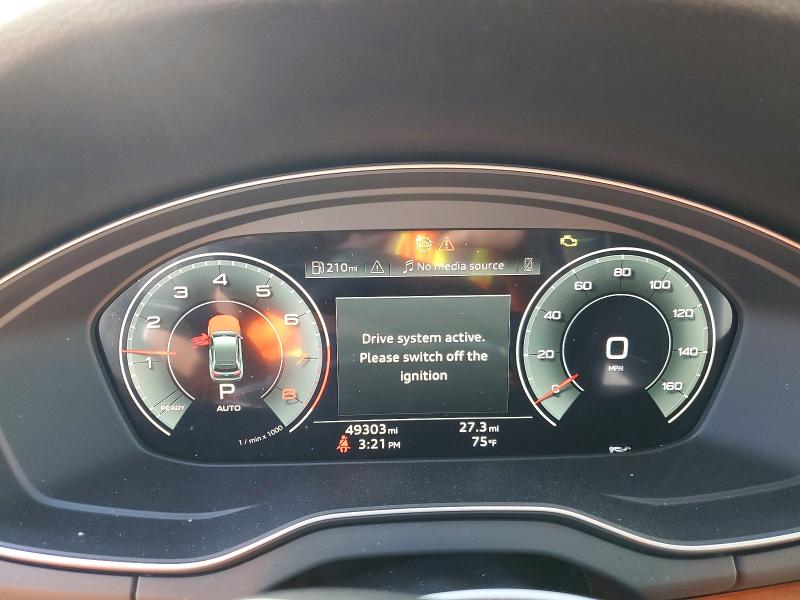 Продаж на аукціоні авто 2021 Audi Q5, vin: WA1BAAFY9M2138407, номер лоту: 75252045