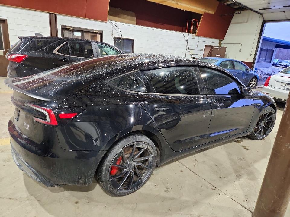 2025 Tesla Model 3 მანქანა იყიდება აუქციონზე, vin: 5YJ3E1ET1SF931943, აუქციონის ნომერი: 78223485