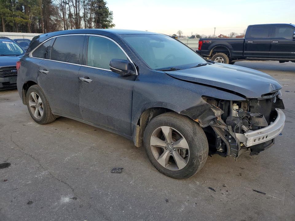 2015 Acura Mdx მანქანა იყიდება აუქციონზე, vin: 5FRYD3H23FB006012, აუქციონის ნომერი: 75210875