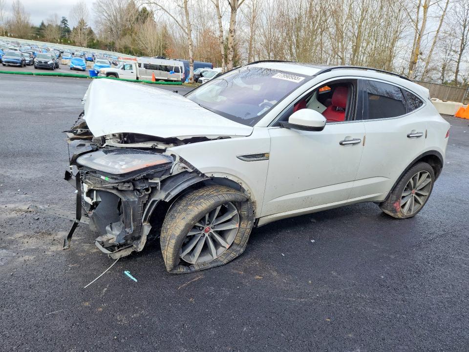 77990955 :رقم المزاد ، SADFM2GXXJ1Z29447 vin ، 2018 Jaguar E-pace مزاد بيع