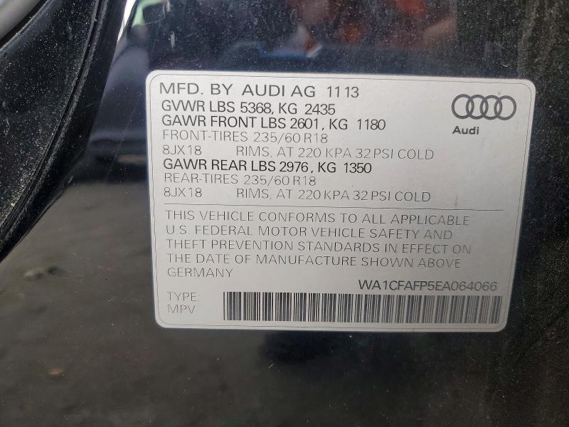 Aukcja sprzedaży 2014 Audi Q5, vin: WA1CFAFP5EA064066, numer aukcji: 76253915