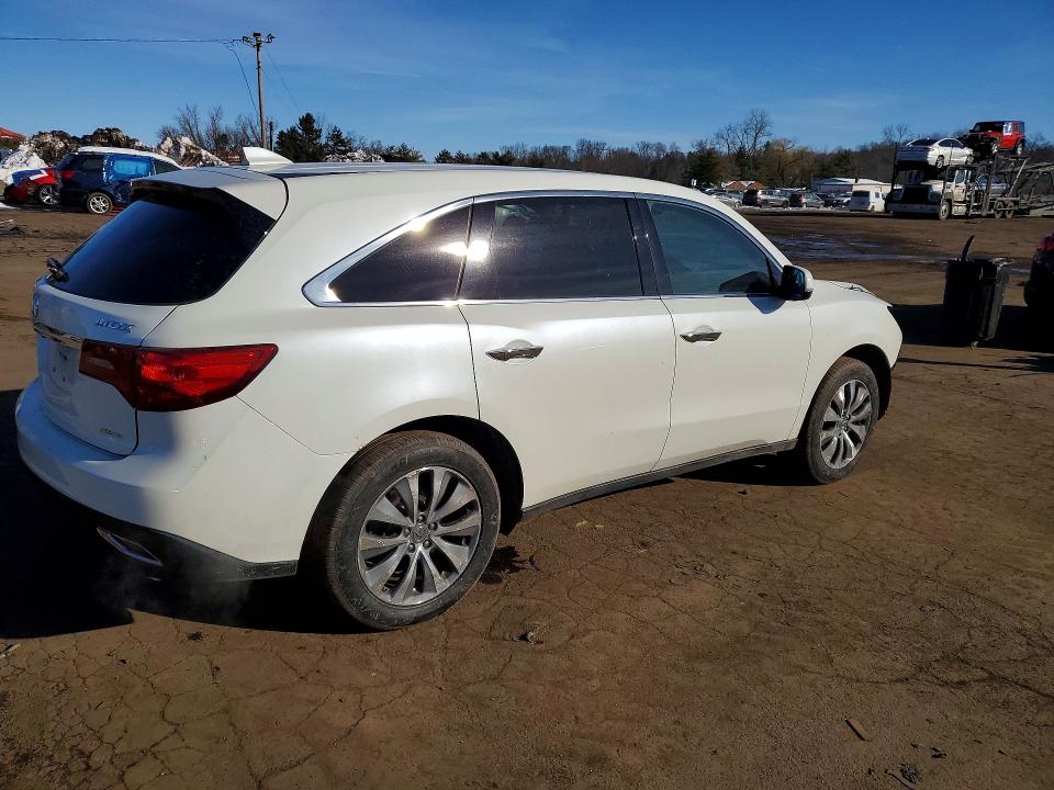 76455765 :رقم المزاد ، 5FRYD4H44FB024204 vin ، 2015 Acura Mdx مزاد بيع