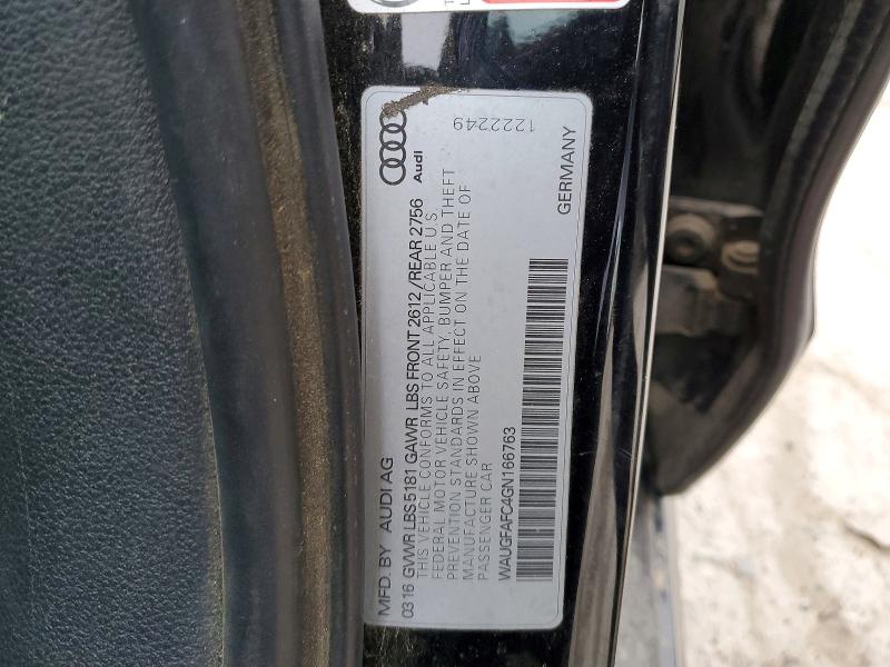 Продаж на аукціоні авто 2016 Audi A6, vin: WAUGFAFC4GN166763, номер лоту: 78688345