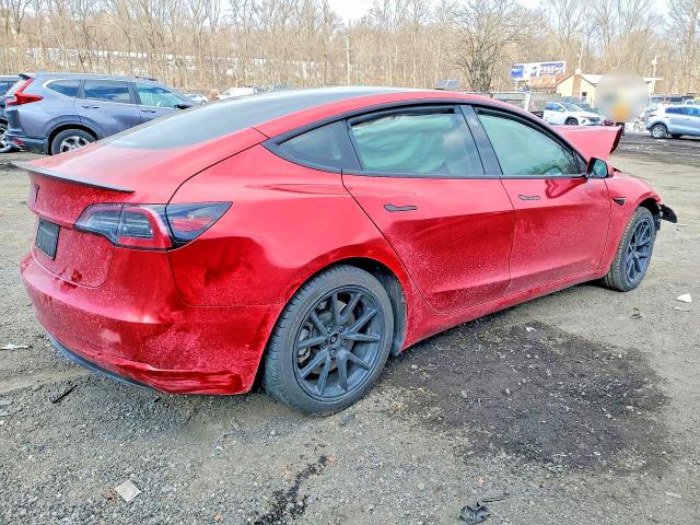 77082195 :رقم المزاد ، 5YJ3E1EA9NF370359 vin ، 2022 Tesla Model 3 مزاد بيع