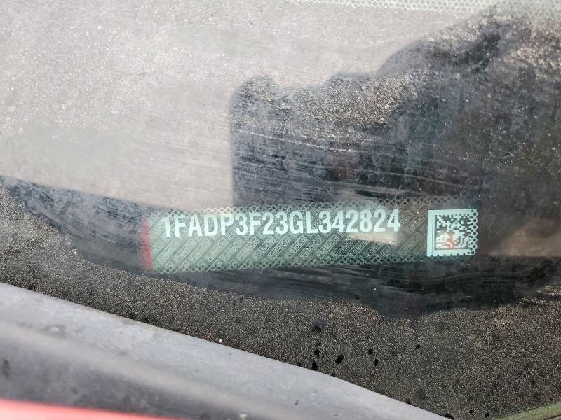 Продаж на аукціоні авто 2016 Ford Focus, vin: 1FADP3F23GL342824, номер лоту: 76547205