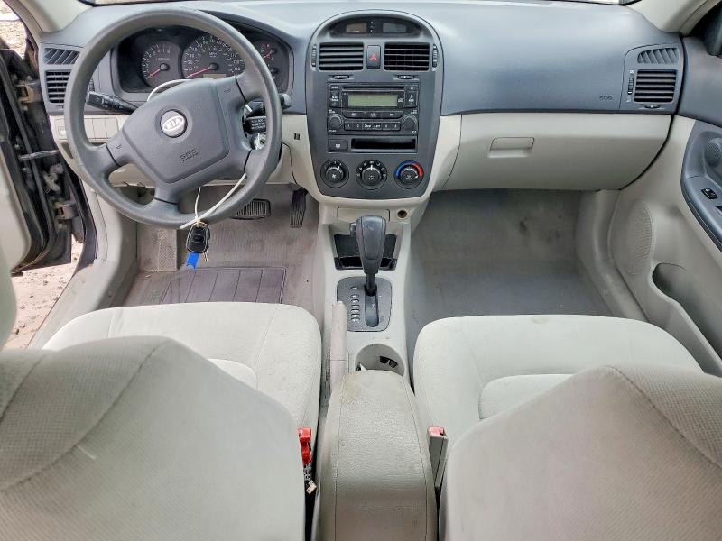 77957145 :رقم المزاد ، KNAFE121755101261 vin ، 2005 Kia Spectra مزاد بيع