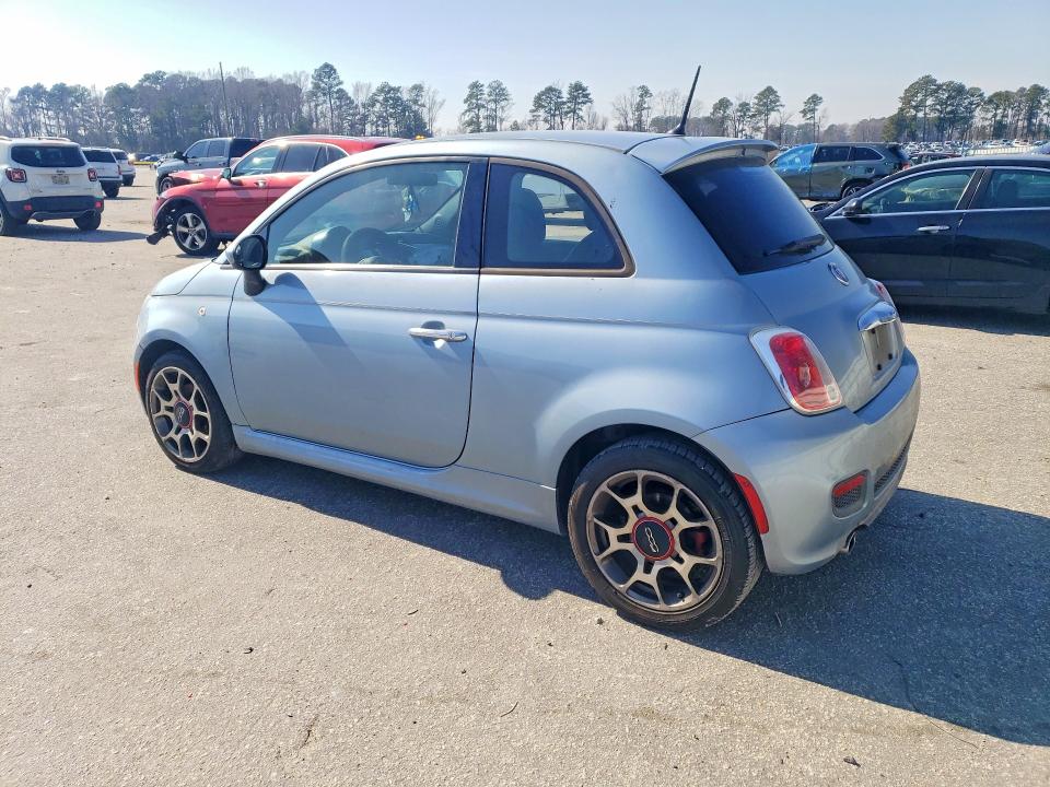 2015 Fiat 500 მანქანა იყიდება აუქციონზე, vin: 3C3CFFBR5FT537103, აუქციონის ნომერი: 76927455