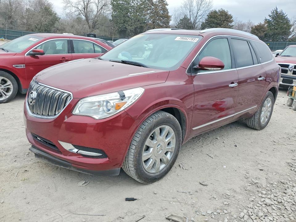 78662785 :رقم المزاد ، 5GAKVCKD3HJ281729 vin ، 2017 Buick Enclave مزاد بيع