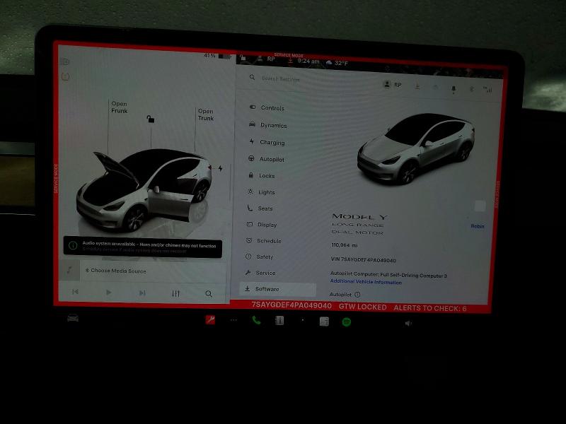 Продажа на аукционе авто 2023 Tesla Model Y, vin: 7SAYGDEF4PA049040, номер лота: 76427235