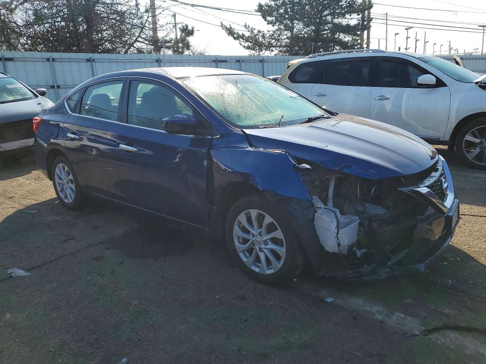 72662535 :رقم المزاد ، 3N1AB7AP9KY381801 vin ، 2019 Nissan Sentra مزاد بيع