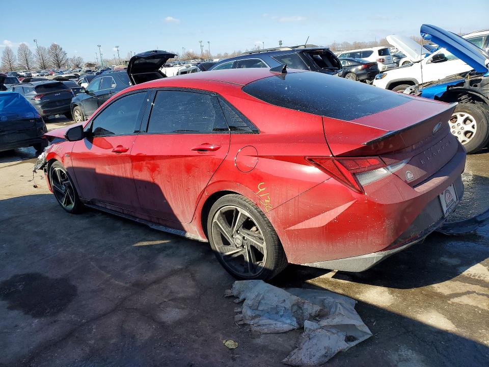 76348795 :رقم المزاد ، KMHLR4AF8PU512634 vin ، 2023 Hyundai Elantra مزاد بيع