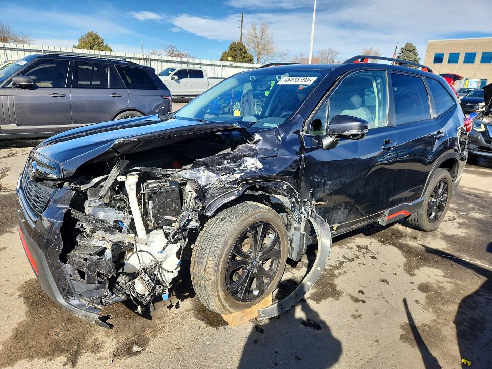 Auction sale of the 2019 Subaru Forester, vin: JF2SKAJC8KH411850, lot number: 76413795