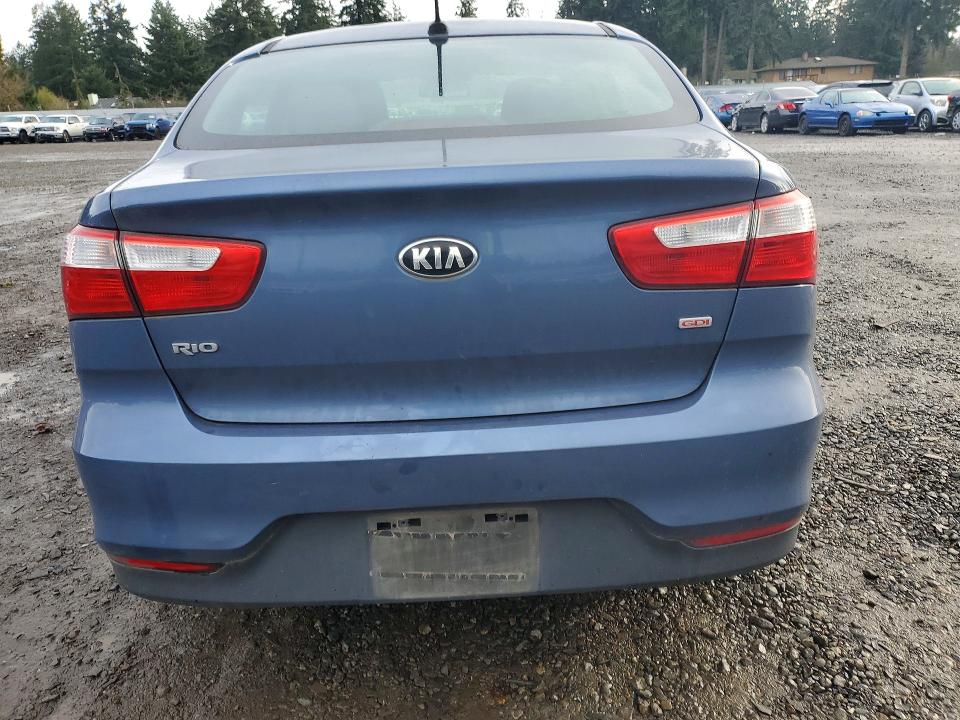 76672125 :رقم المزاد ، KNADM4A35G6691553 vin ، 2016 Kia Rio Lx مزاد بيع