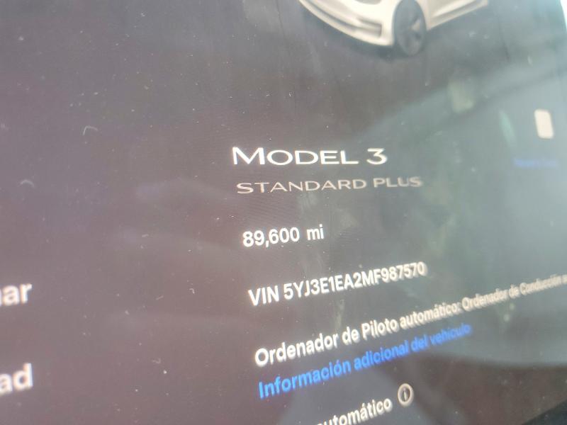 Aukcja sprzedaży 2021 Tesla Model 3, vin: 5YJ3E1EA2MF987570, numer aukcji: 74365495