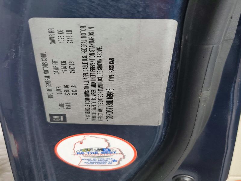 Продажа на аукционе авто 2008 Cadillac Dts, vin: 1G6KD57Y38U169913, номер лота: 78889985