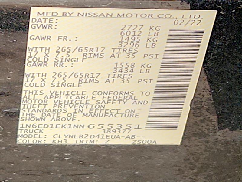Продажа на аукционе авто 2022 Nissan Frontier, vin: 1N6ED1EK1NN655351, номер лота: 79072755