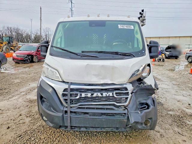 2023 Ram Promaster 2500 მანქანა იყიდება აუქციონზე, vin: 3C6LRVVG2PE559323, აუქციონის ნომერი: 74674695